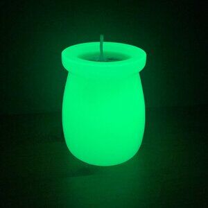 Candle, Glow in Dark, Soywax, 100% Natural, Handmade, Eco-friendly